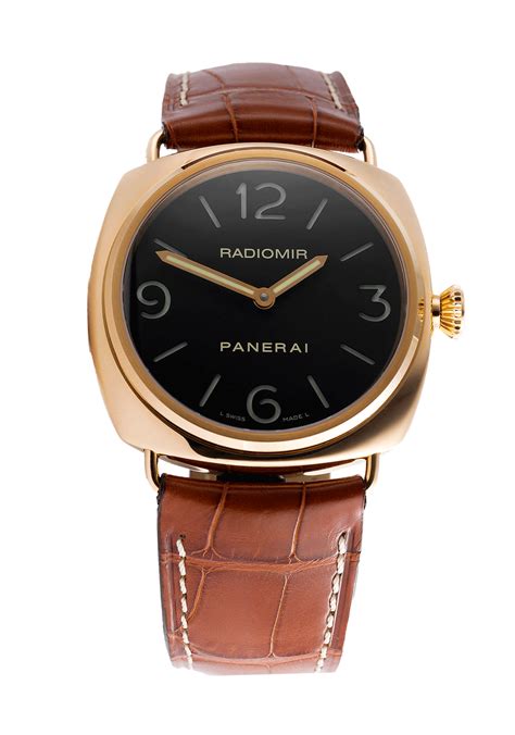 gold.mens panerai|panerai 18k gold.